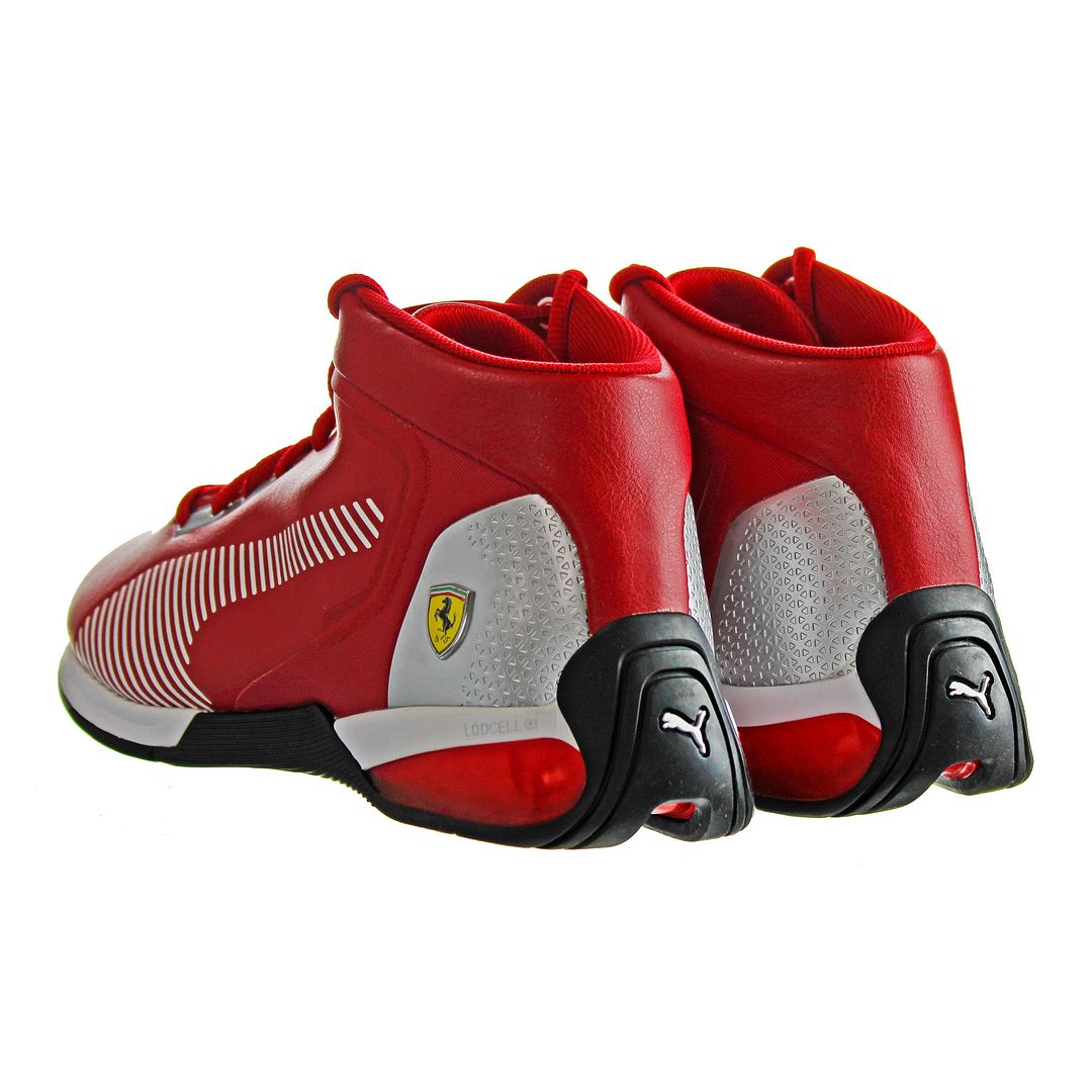 Puma Ferrari Race Kart Cat-x Mens Red Mid Trainers