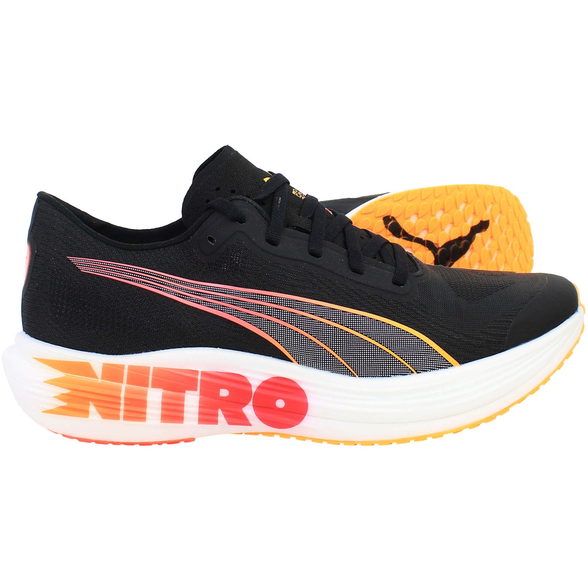 Puma Deviate Nitro Elite 2 Mens Black Running Shoes