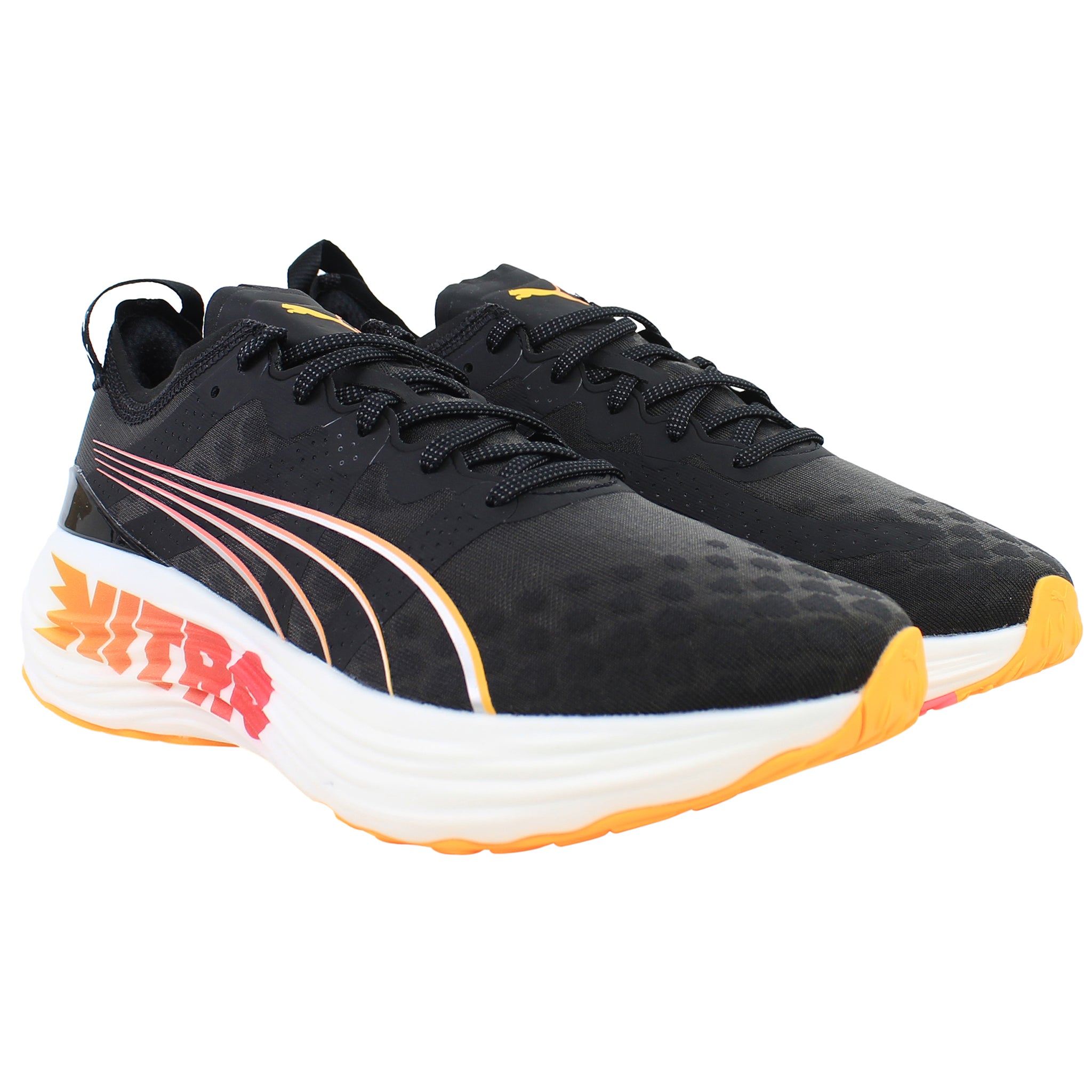 Puma ForeverRun Nitro Mens Black Running Shoes