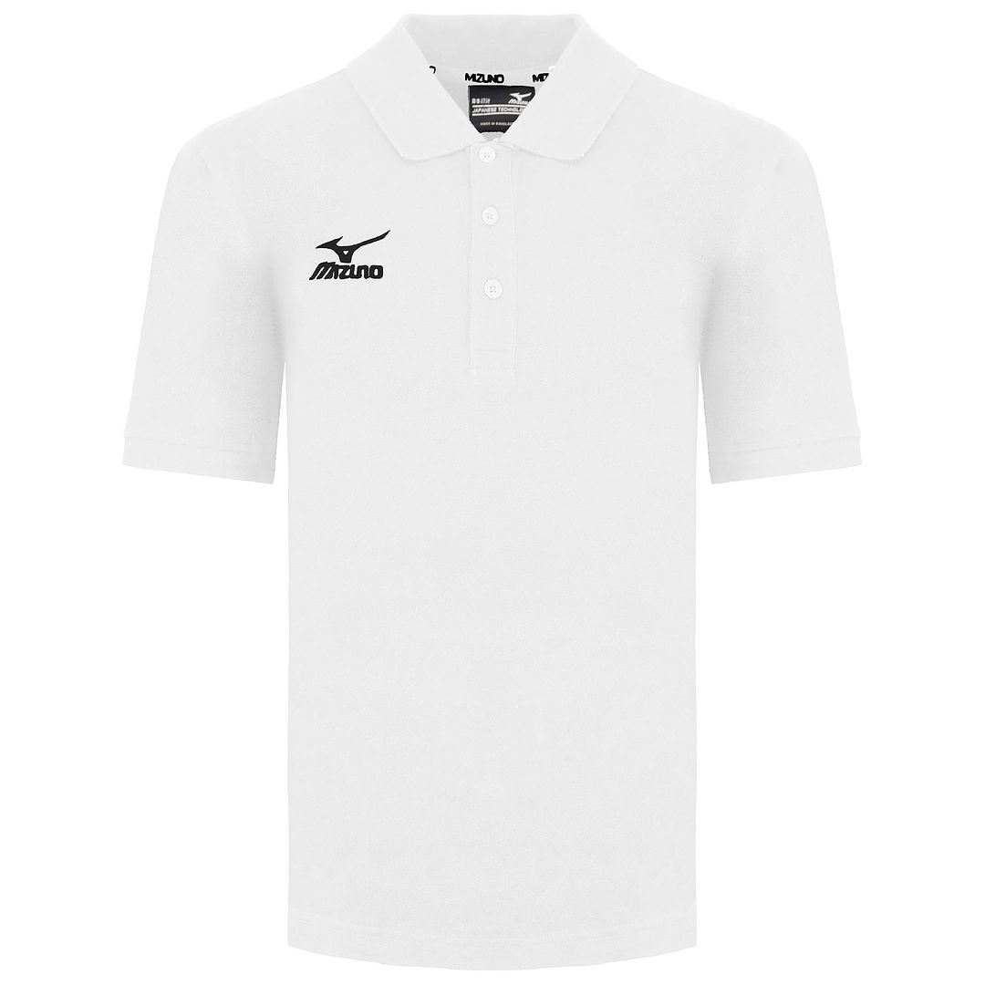 Mizuno Pro Kids White Golf Polo Shirt