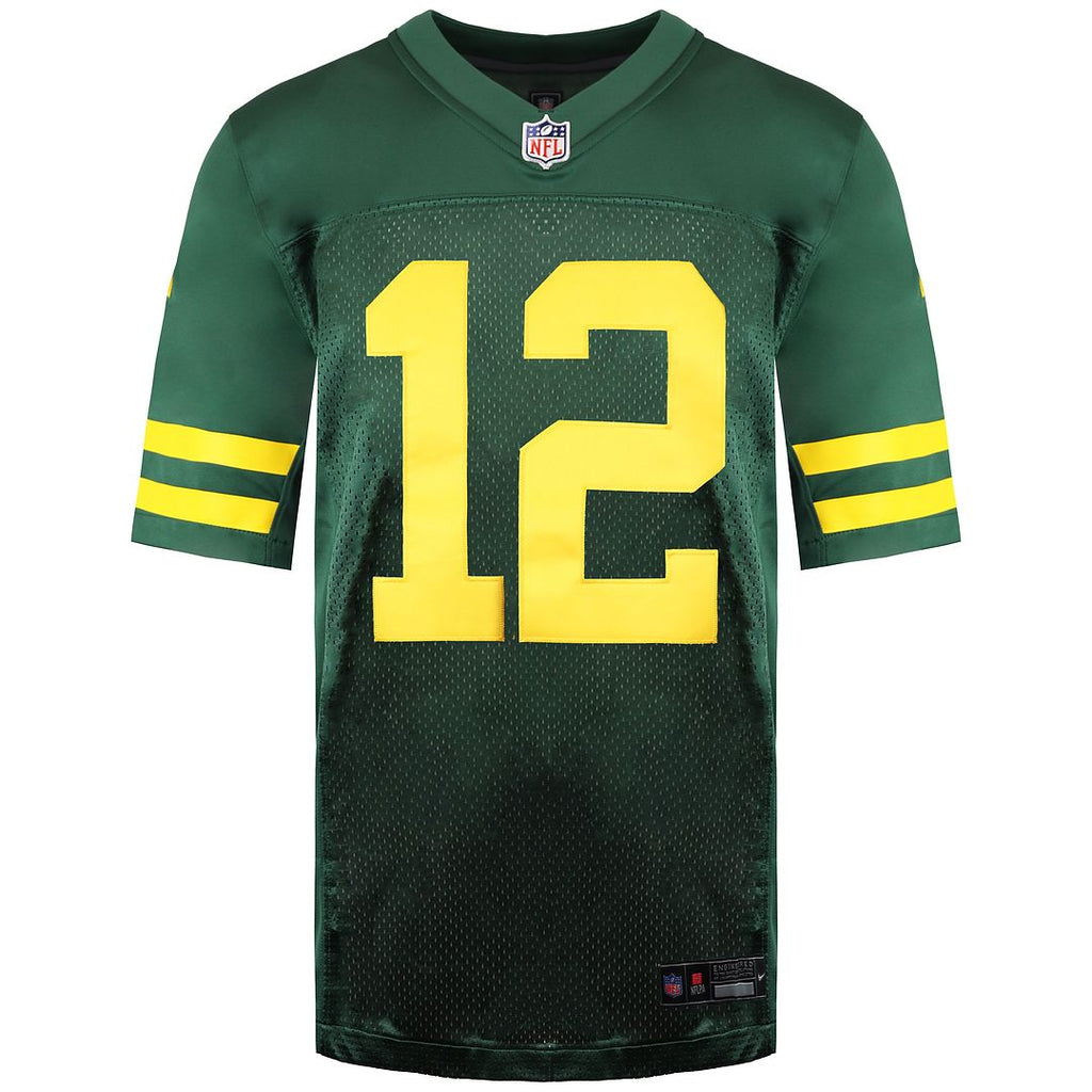 Nike NFL Green Bay Packer 12 Aaron Rodgers Limited Alternate Player Jersey