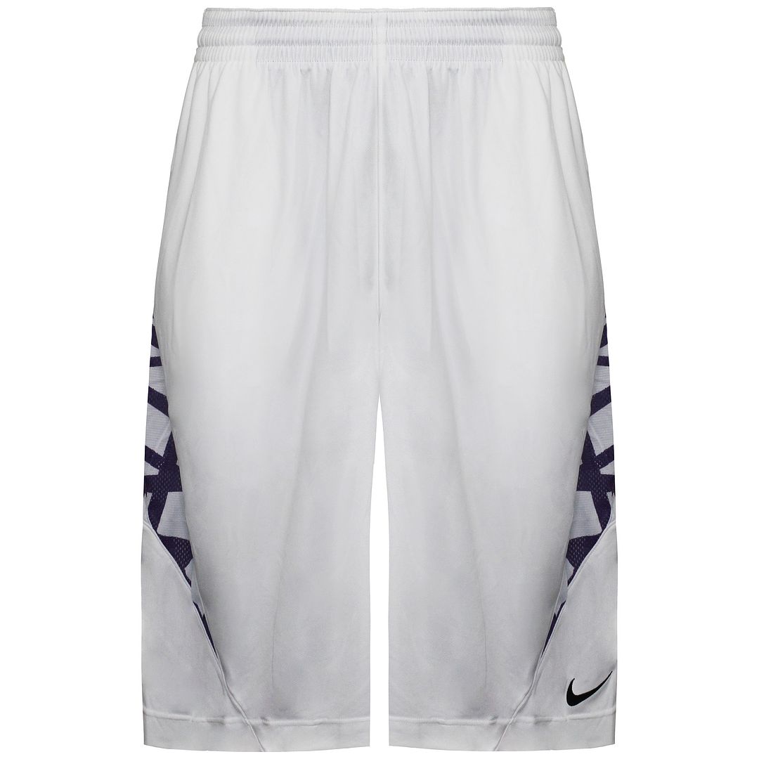 Nike Logo Mens White Basketball Shorts