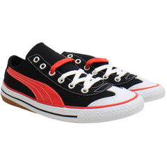 Puma 917 Mens Black/Red Plimsolls