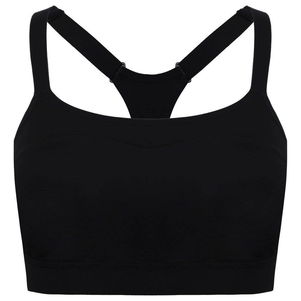 Brooks Dare Racerback Womens Black Sports Bra