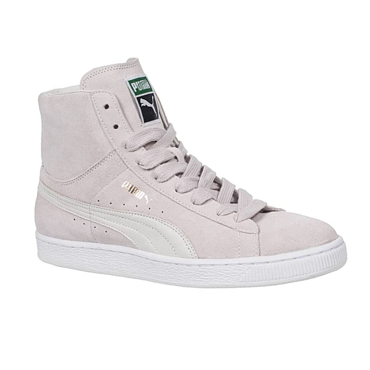 Puma Mid Classics Mens Beige Trainers