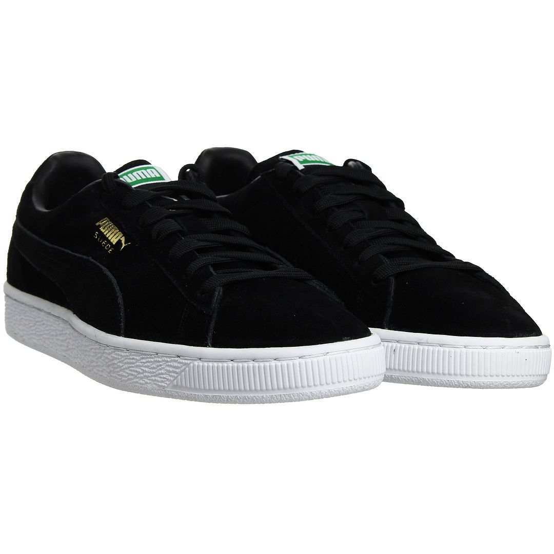 Puma Suede Classic+ Mens Black Trainers