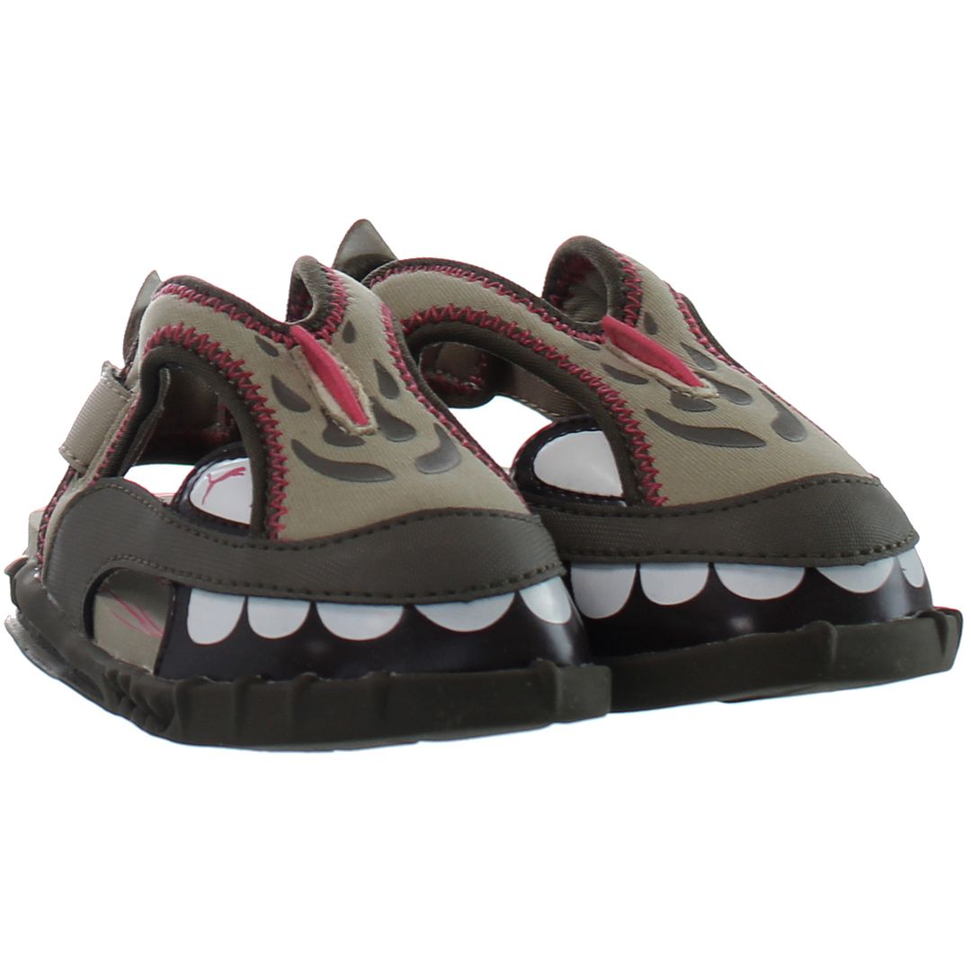 Puma Seamonster Kids Brown Sandals