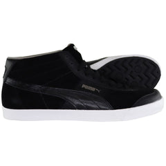 Puma Roma LP Hi Lodge Mens Black Trainers