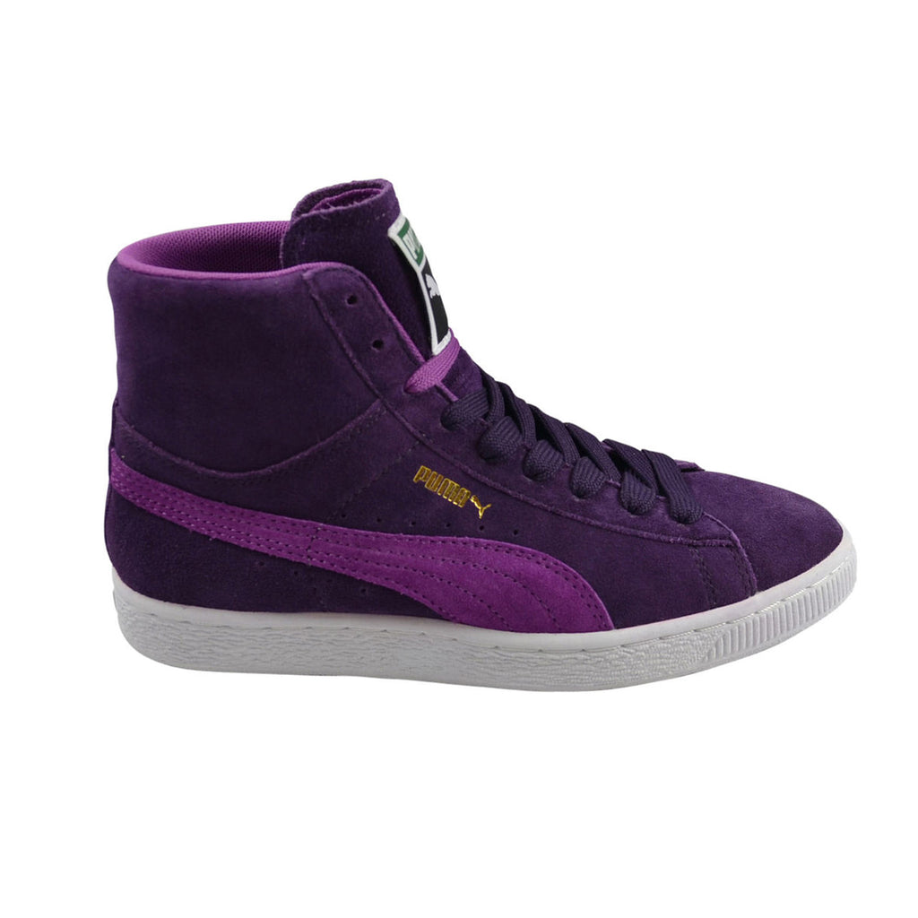 Puma Mid Classic Purple Womens Trainers