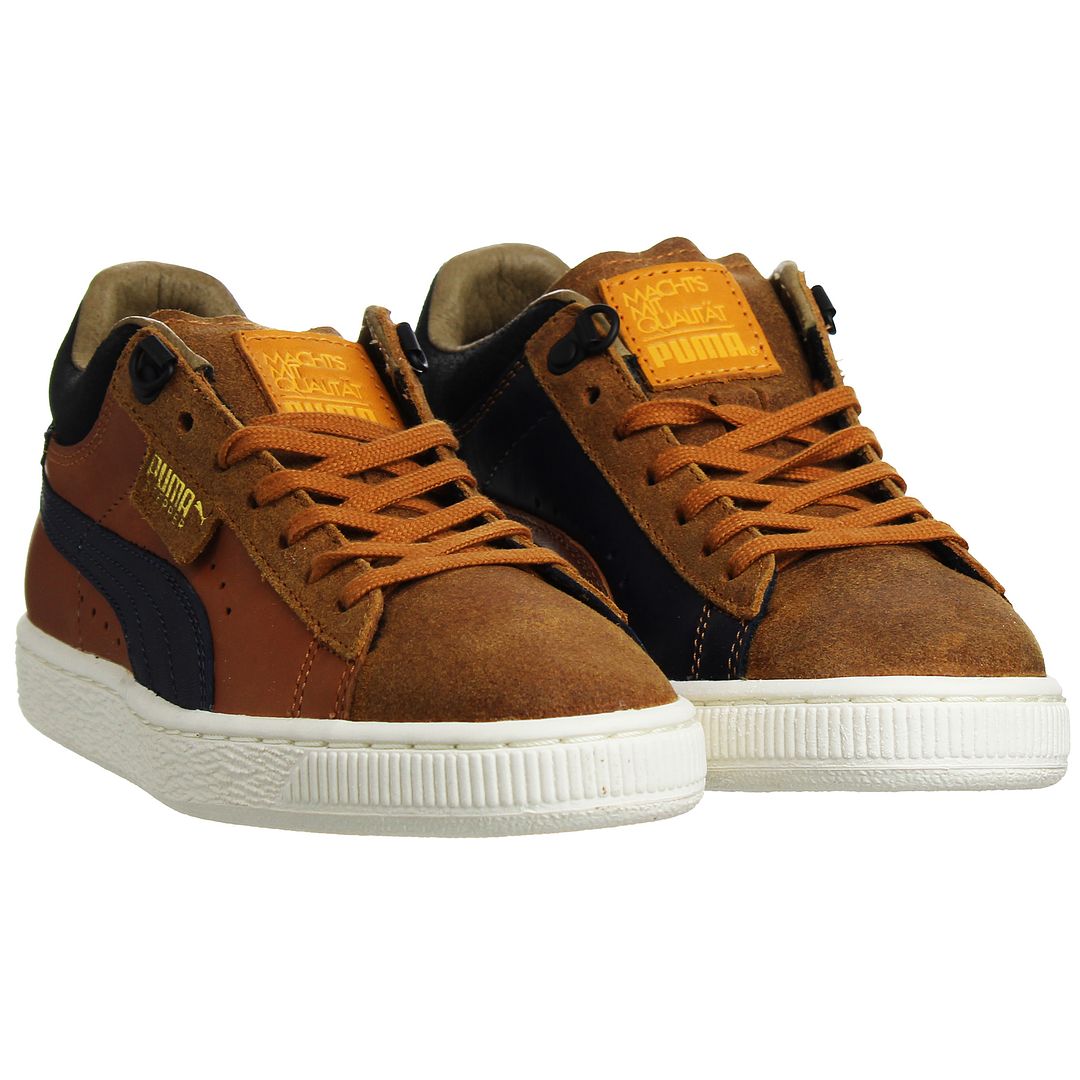 Puma Stepper Classic MMQ Mens Brown Trainers