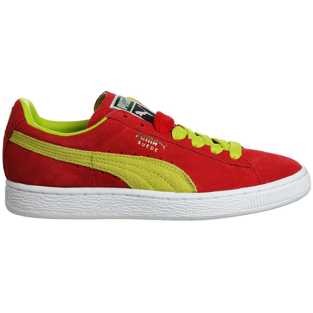 Puma Classic+ Mens Red Trainers