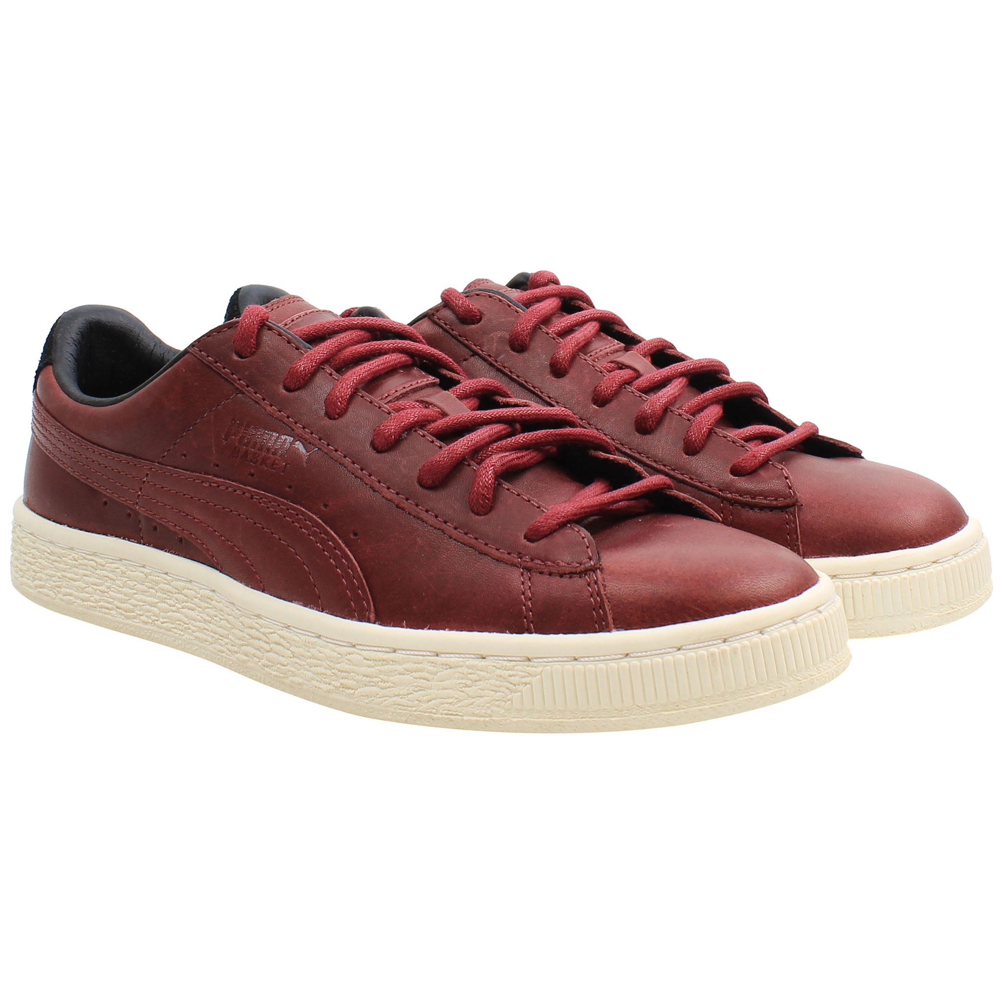 Puma Basket Citi Series Mens Red Trainers