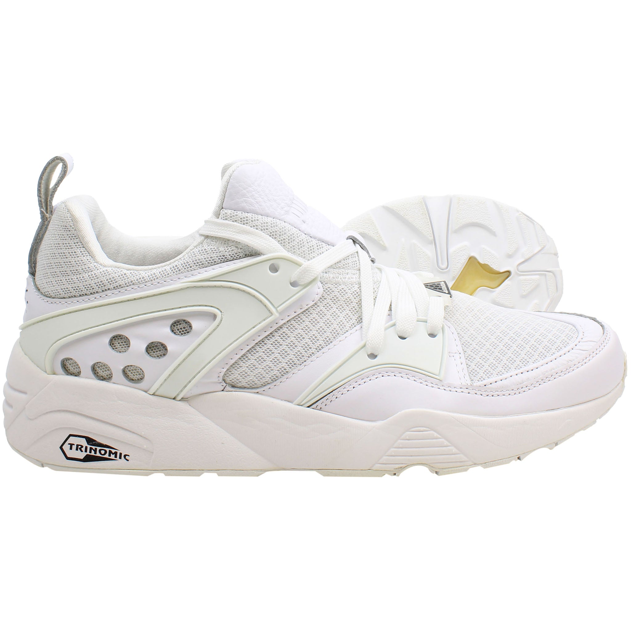 Puma Blaze Of Glory Yin Yang Mens White Trainers