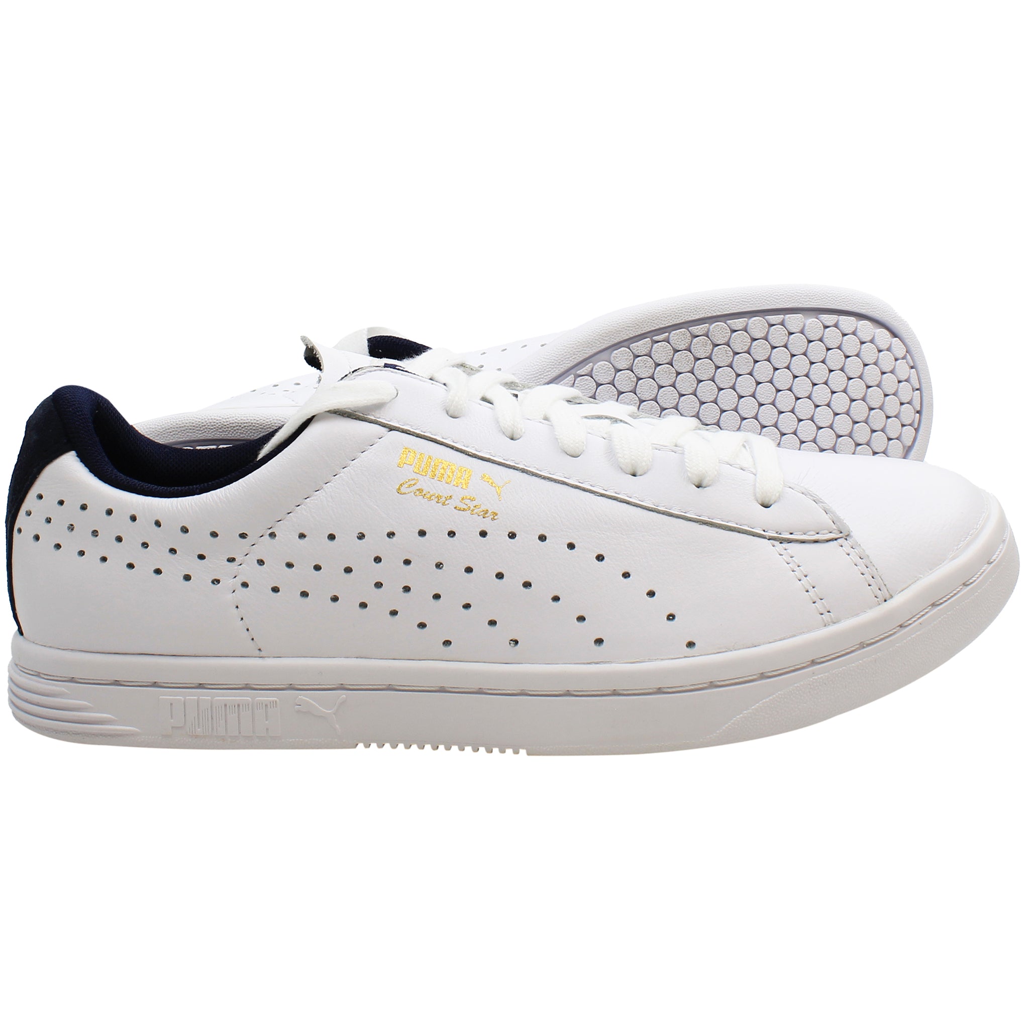 Puma Court Star CRFTD Mens White Trainers