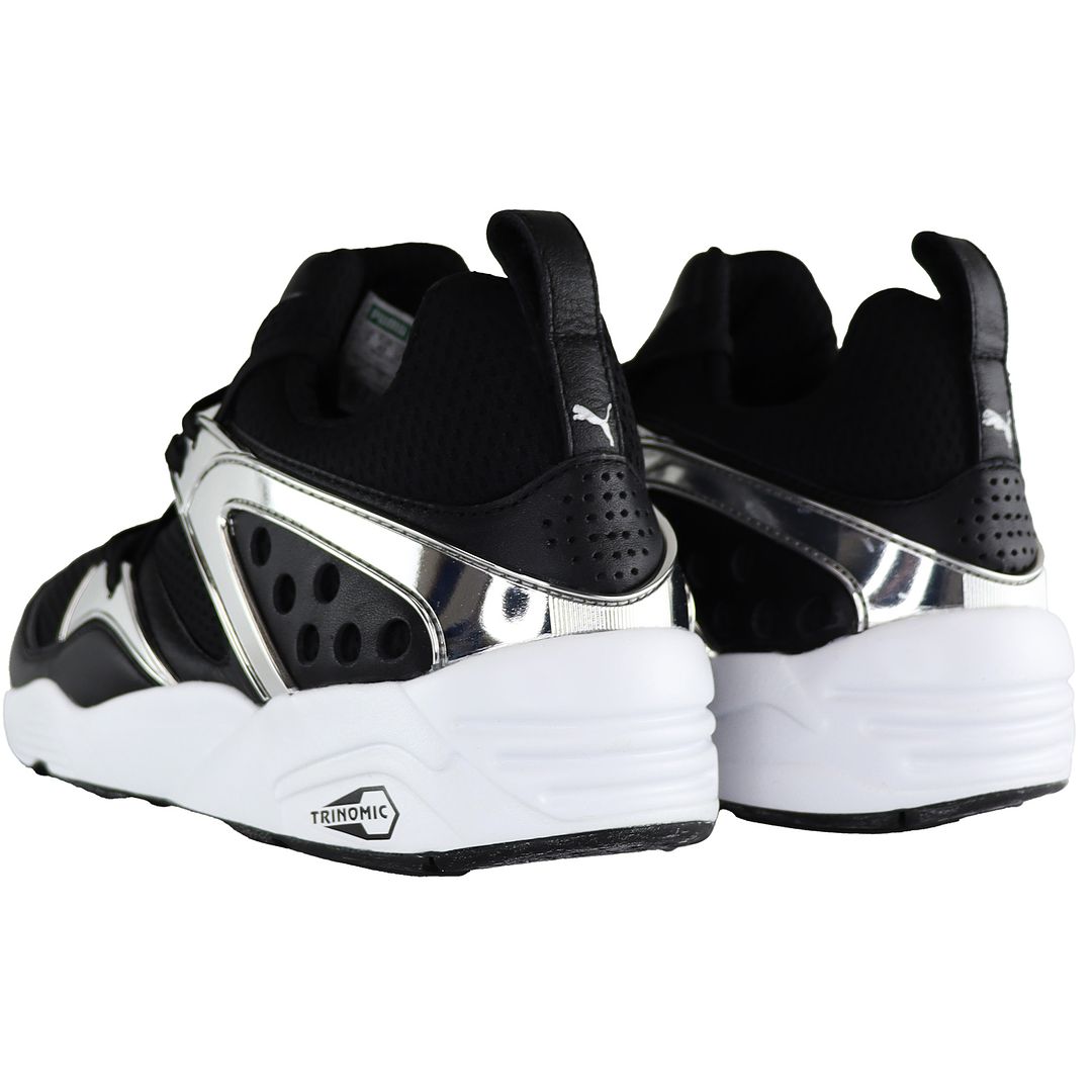 Puma Trinomic Blaze Of Glory Metallic Mens Black Trainers