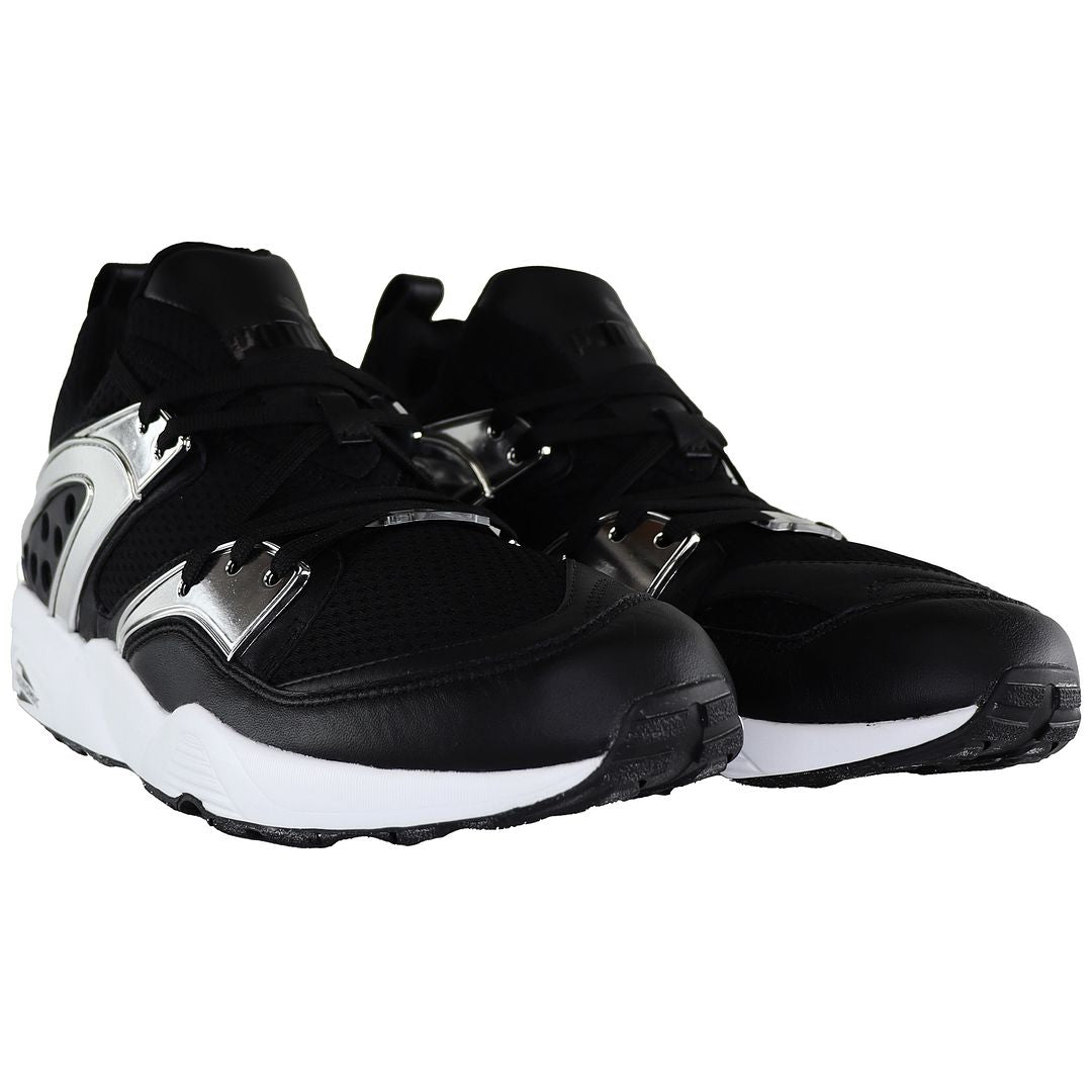 Puma Trinomic Blaze Of Glory Metallic Mens Black Trainers