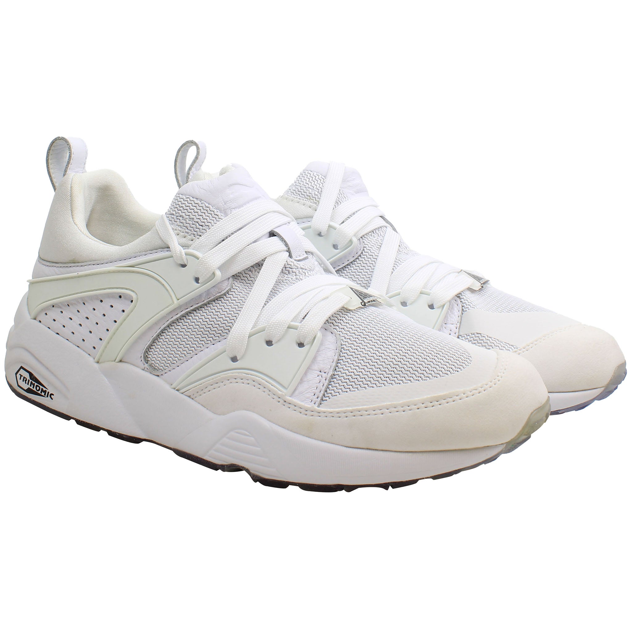 Puma BOG Blaze Of Glory Reflective Mens White Trainers