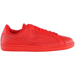 Puma Match Emboss Mens Red Trainers