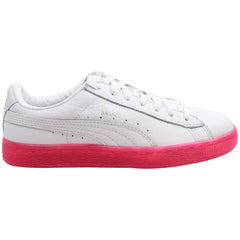 Puma Basket Classic Mono Ice Ref Womens White Trainers