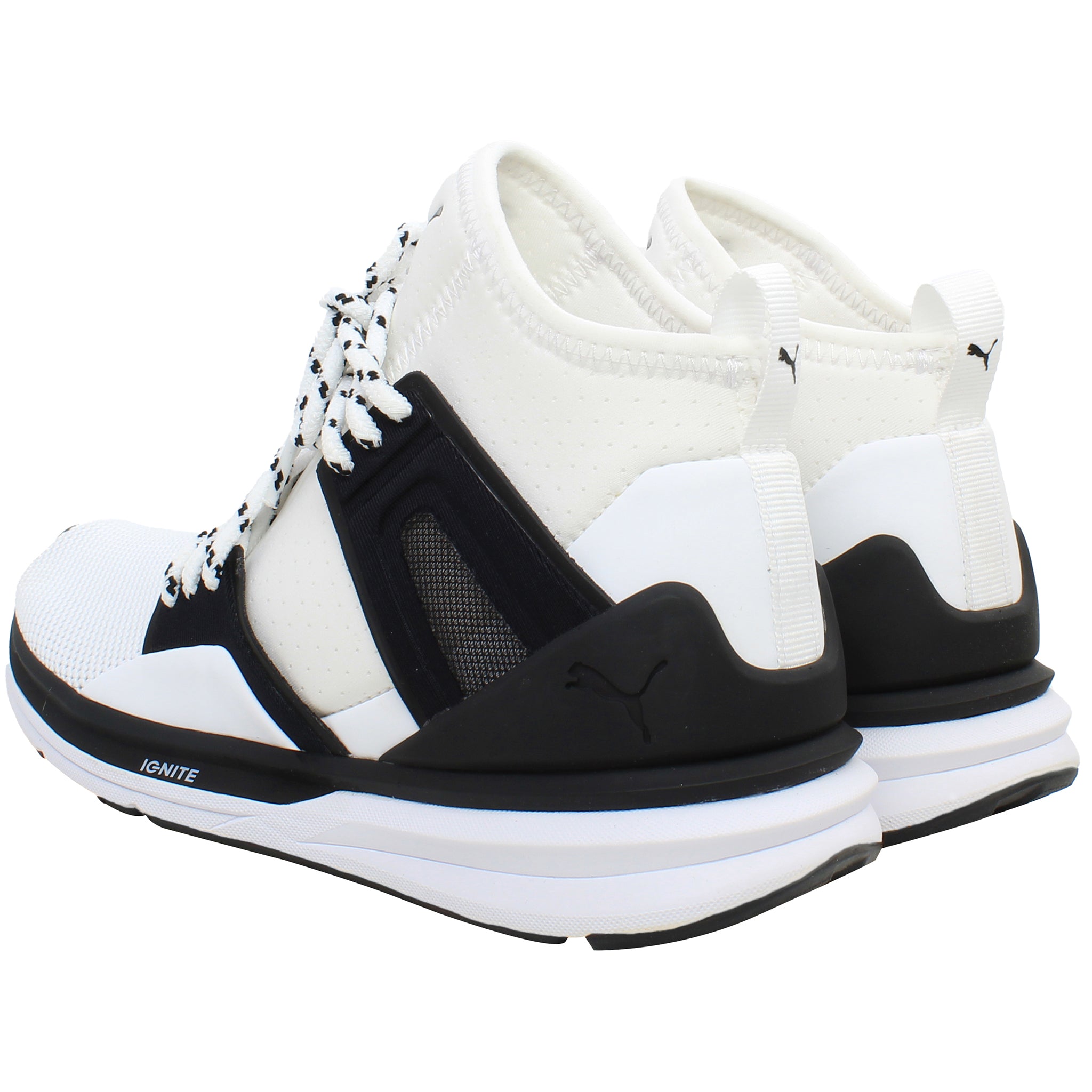 Puma Ignite Blaze Of Glory Limitless Mens White Hi Trainers