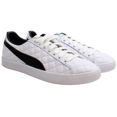 Puma Clyde Dressed Part Deux Mens White Trainers