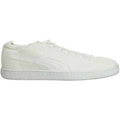 Puma Basket EvoKnit 3D Mens Off White Trainers