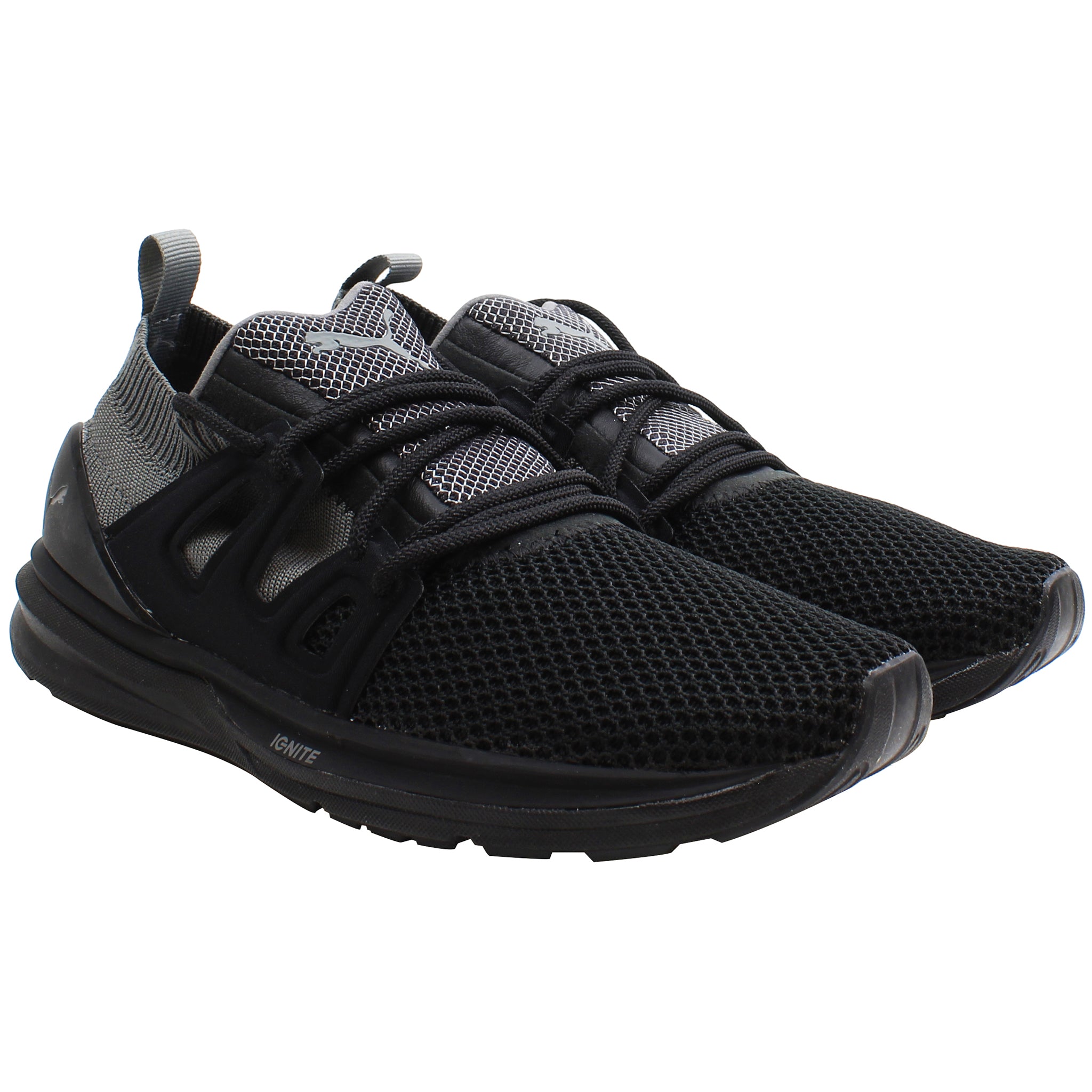 Puma Blaze Of Glory Limitless Mens Black Running Shoes