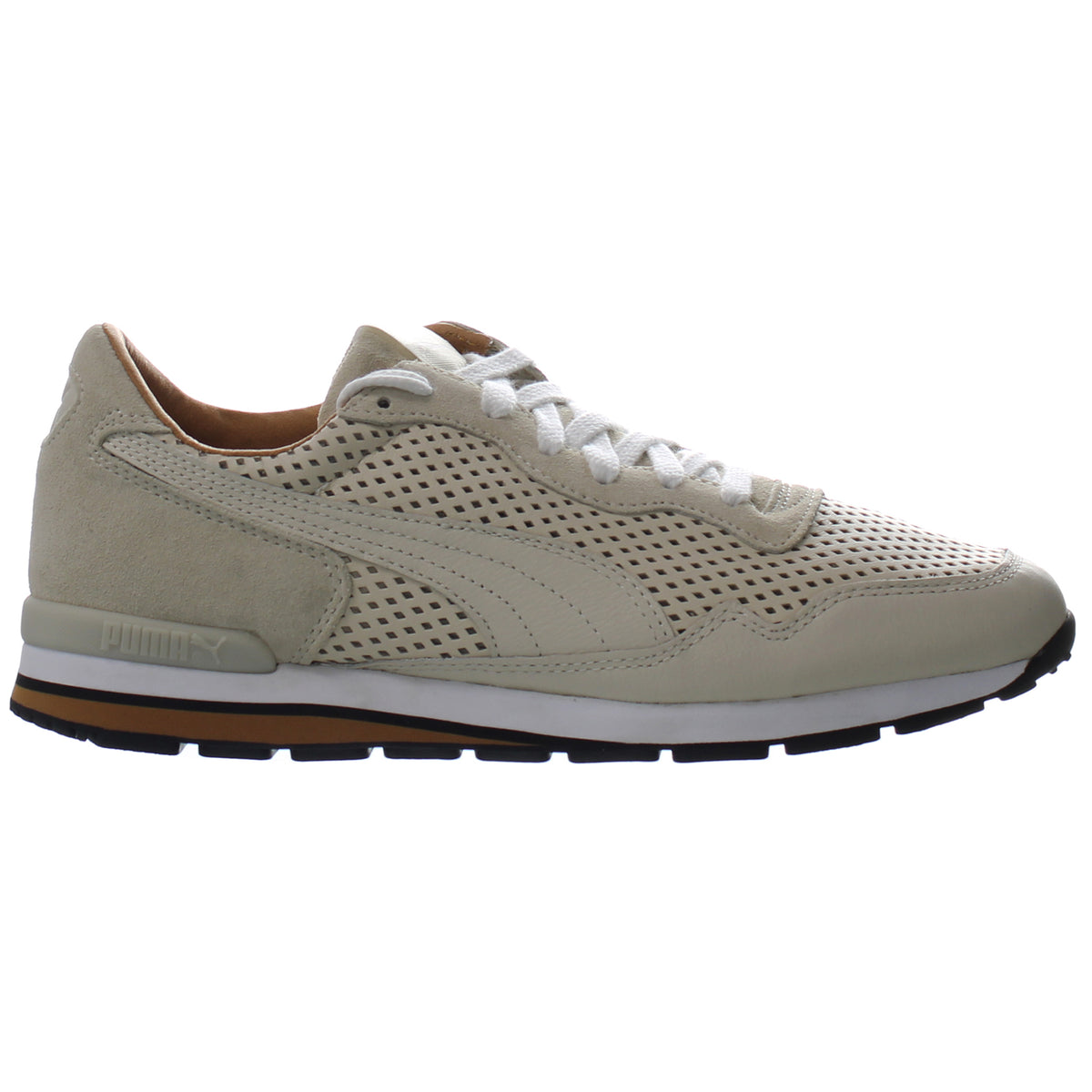 Puma Rainbow Hypernature Mens Beige Trainers