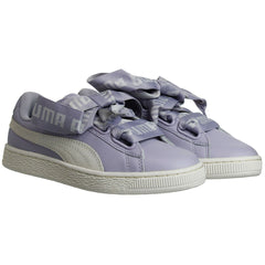 Puma Basket Heart DE Womens Lilac Trainers