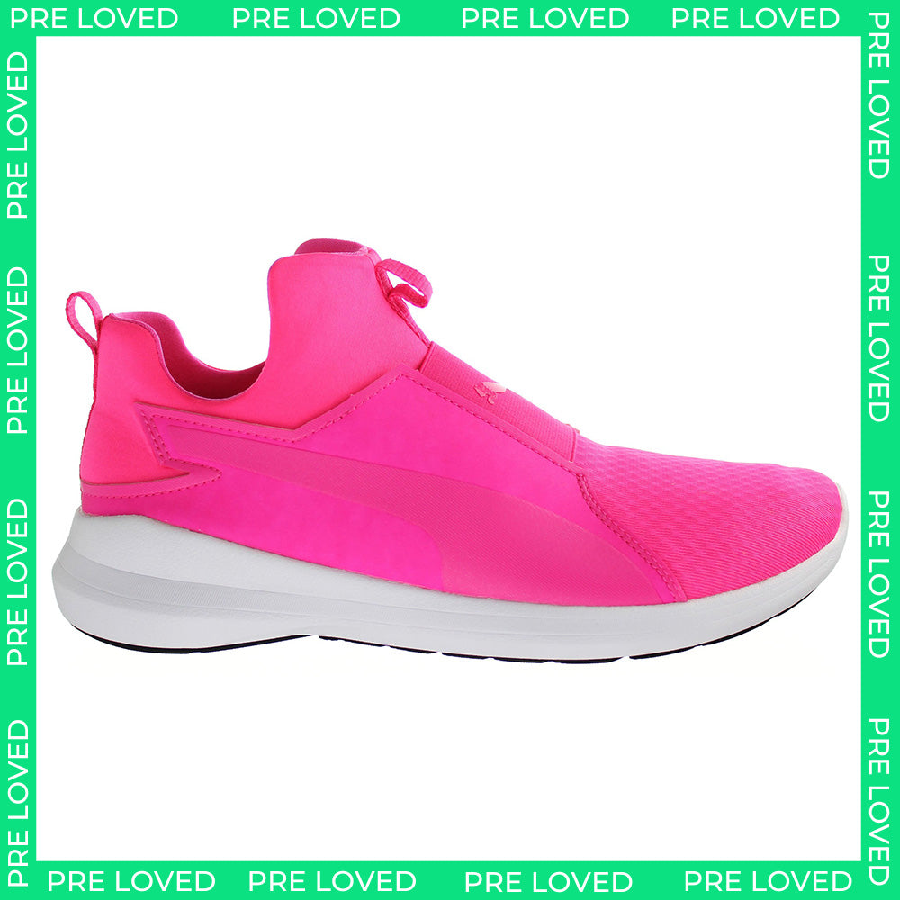 Puma Rebel Mid Womens Pink Trainers NO BOX