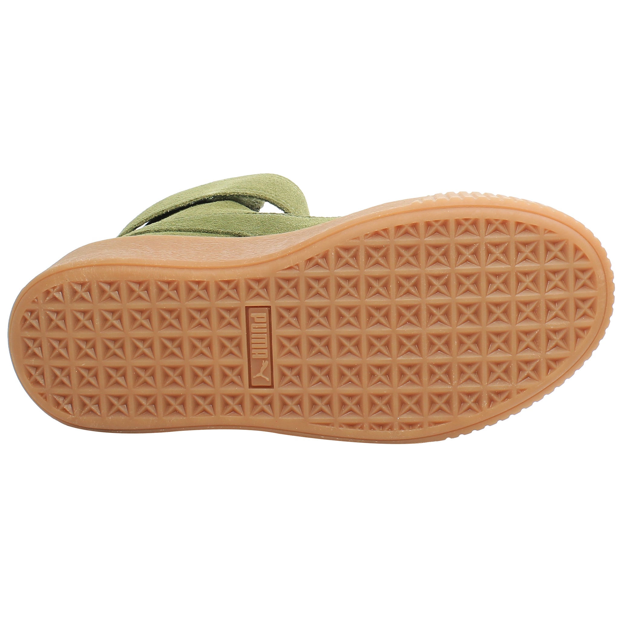 Puma Platform Mid OW Womens Green Trainers