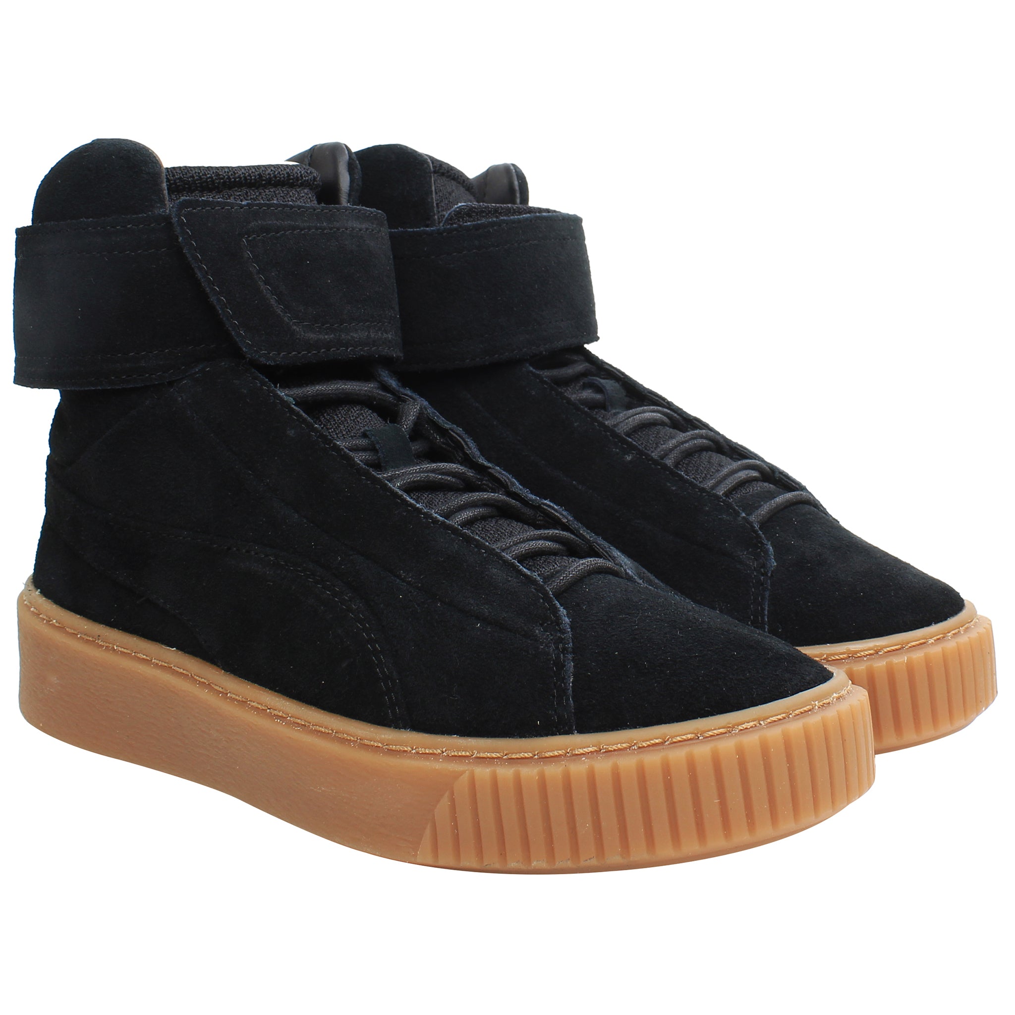 Puma Platform Mid OW Womens Black Trainers