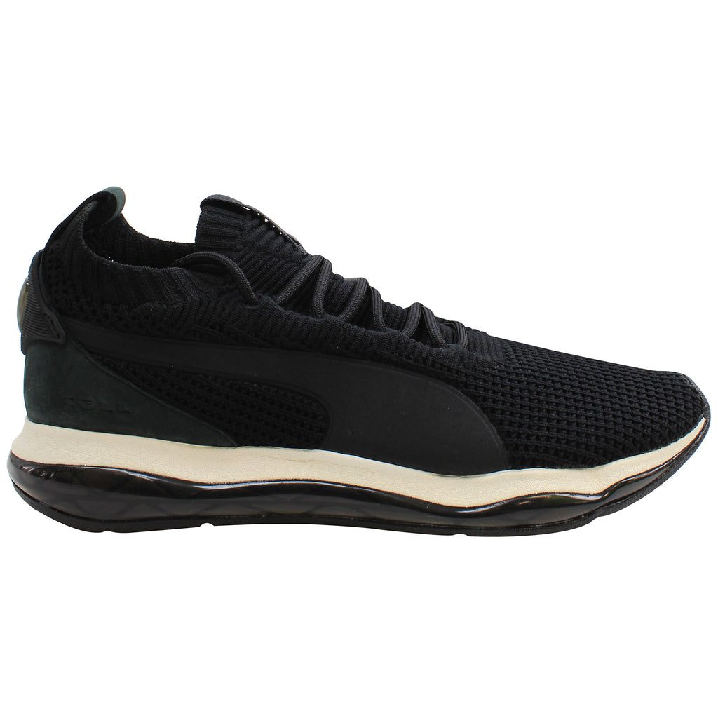 Puma Cell Motion Waffle Mens Black Running Shoes