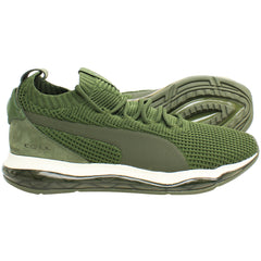 Puma Cell Motion Waffle Mens Green Trainers