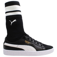 Puma Basket Sock Womens Black Trainers