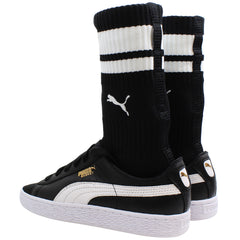 Puma Basket Sock Womens Black Trainers