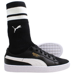 Puma Basket Sock Womens Black Trainers