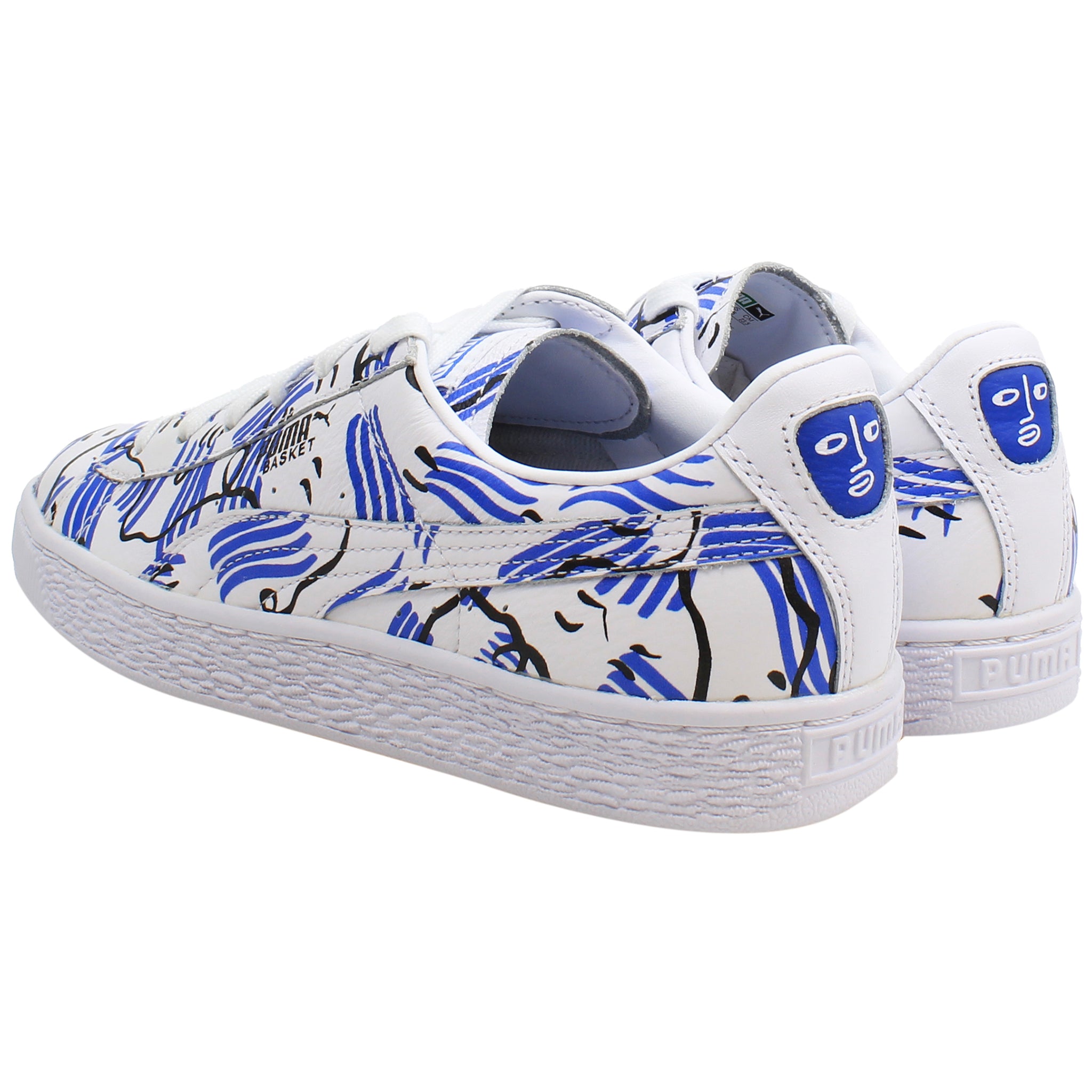 Puma Basket x Shantell Martin Mens White Trainers