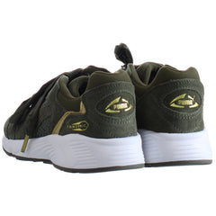 Puma Prevail Heart MU Womens Green Trainers