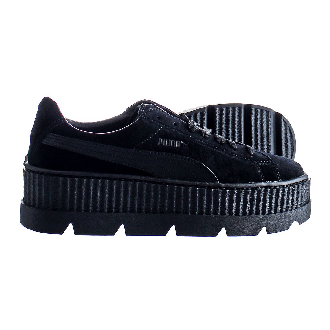 Puma x Rihanna Fenty Cleated Creeper Black Womens Trainers