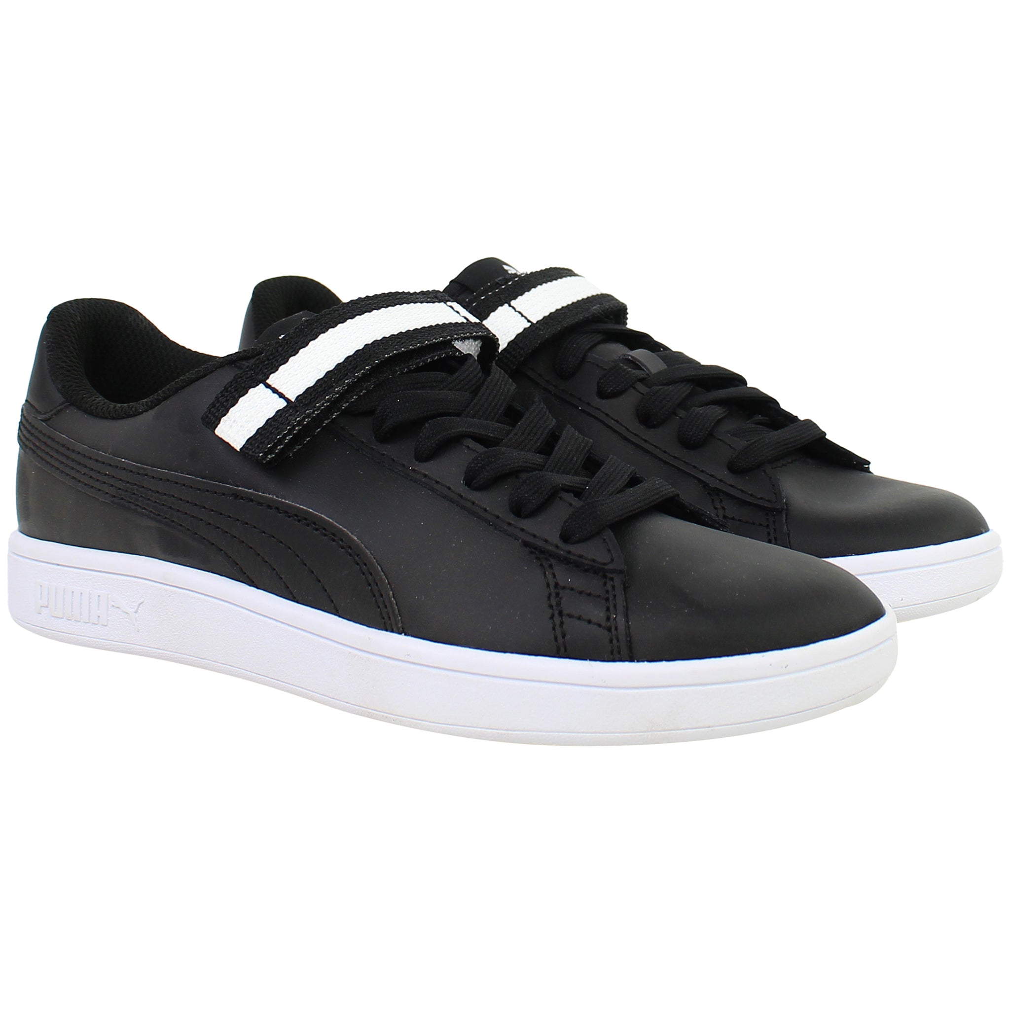 Puma Smash v2 Fresh Mens Black Trainers