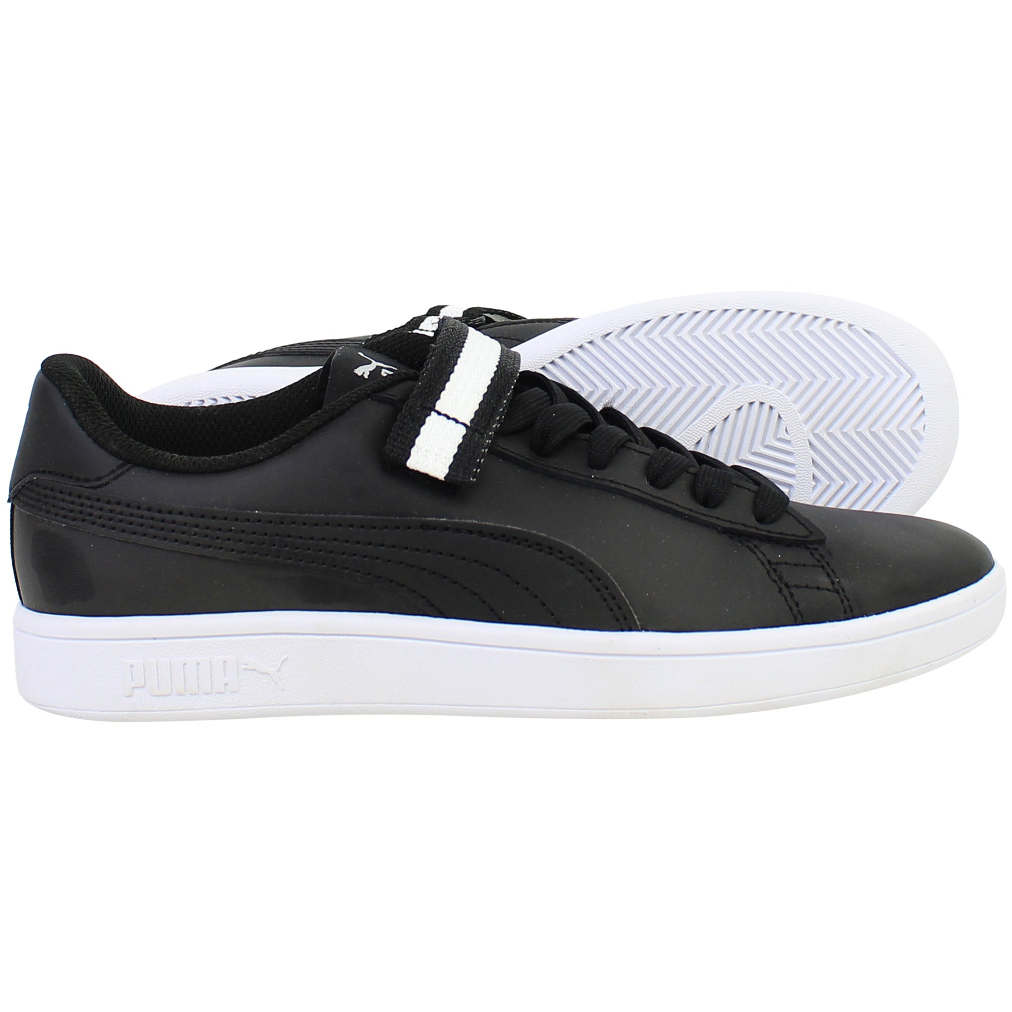 Puma Smash v2 Fresh Mens Black Trainers