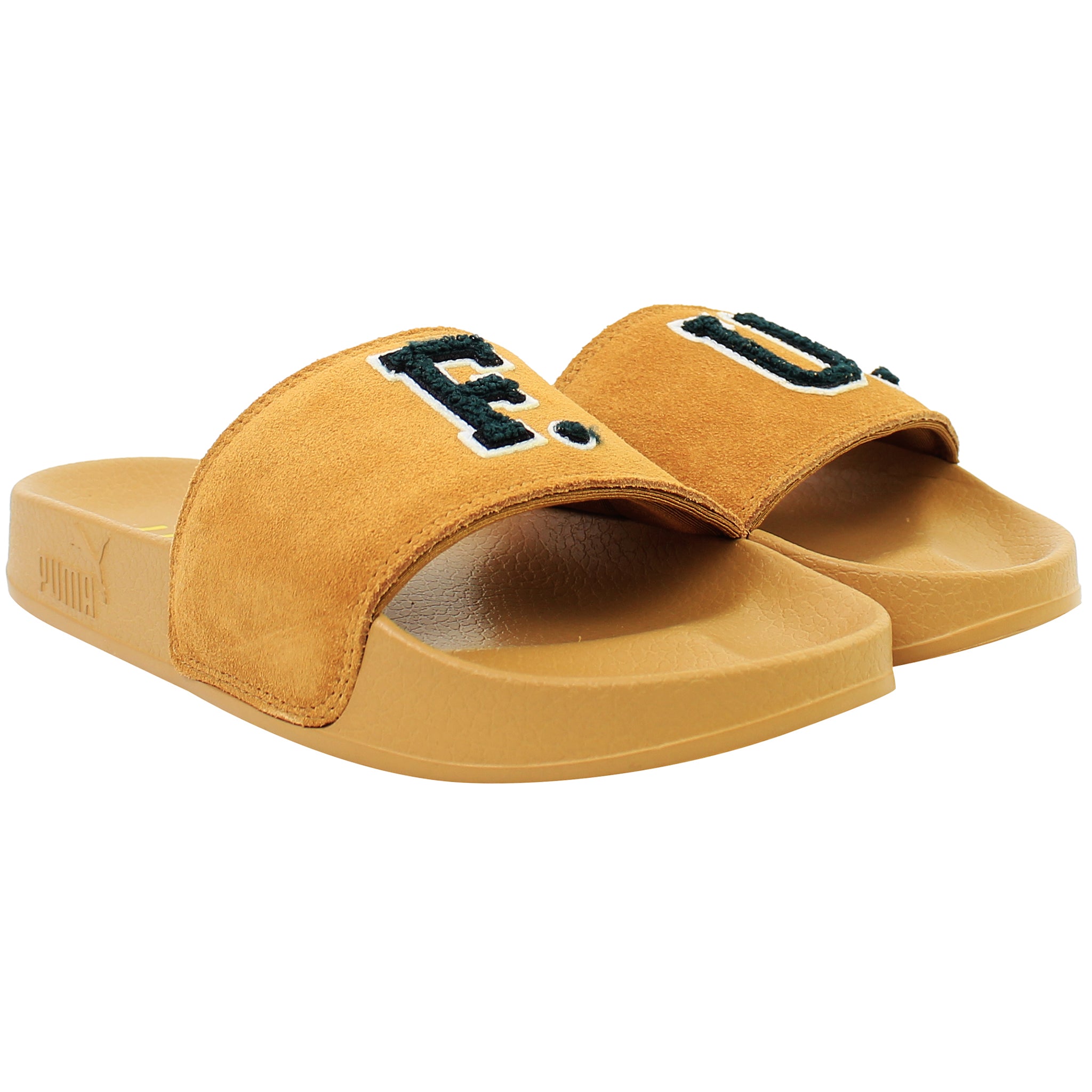 Puma x Rihanna Fenty FU Womens Brown Sliders