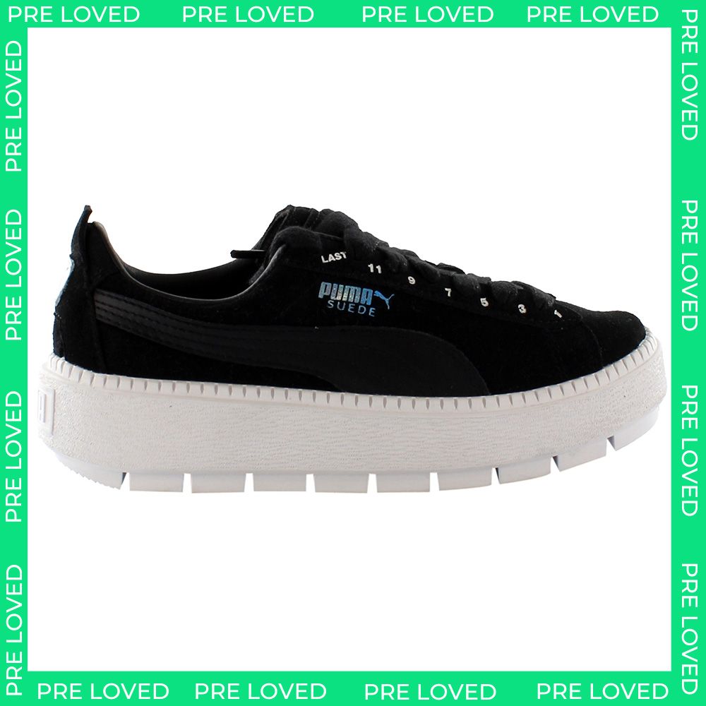 Puma Platform Trace x Ader Error Womens Black Trainers - Dirty