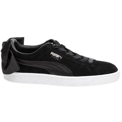 Puma Basket Bow Black Womens Trainers