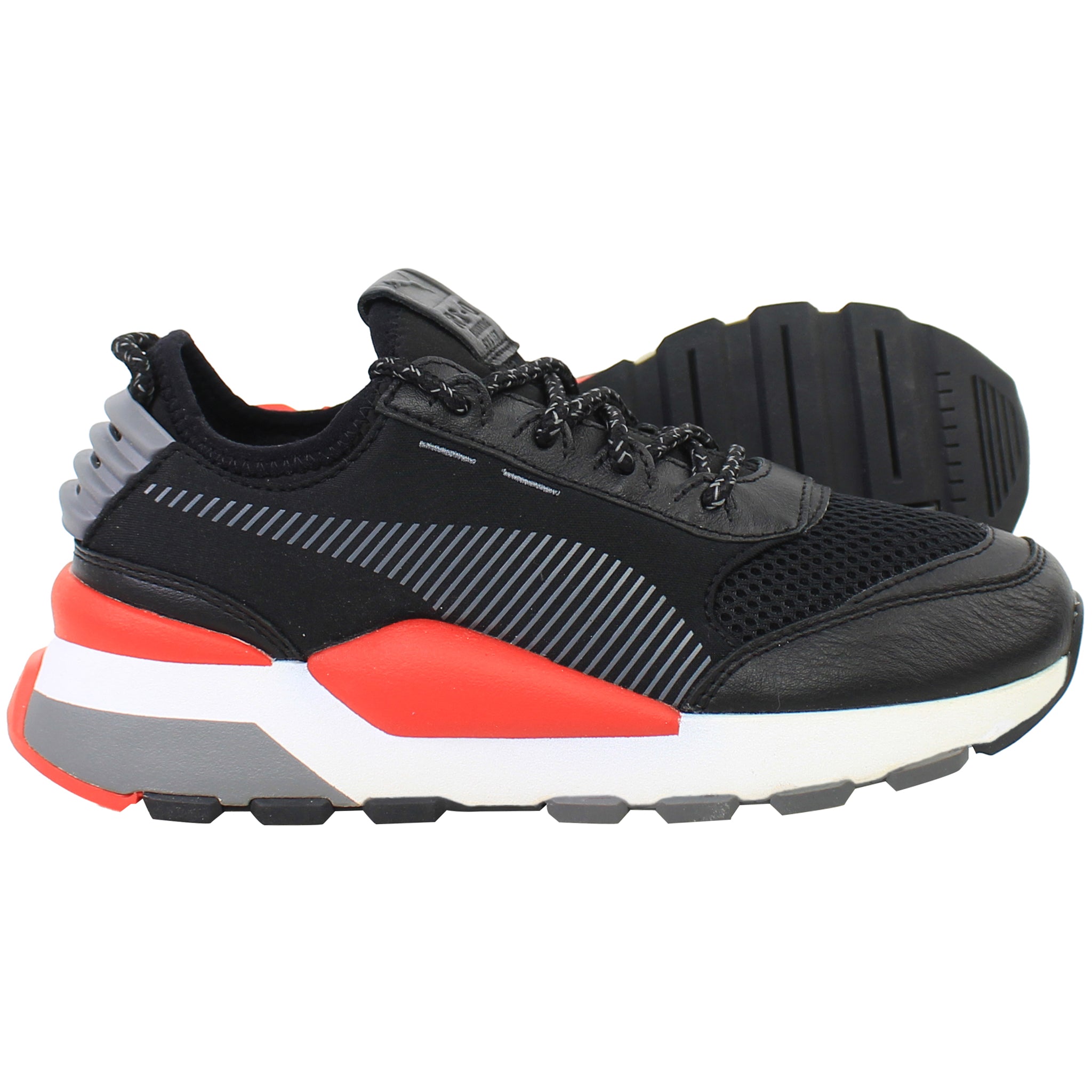 Puma RS-0 Play Mens Black Running Shoes