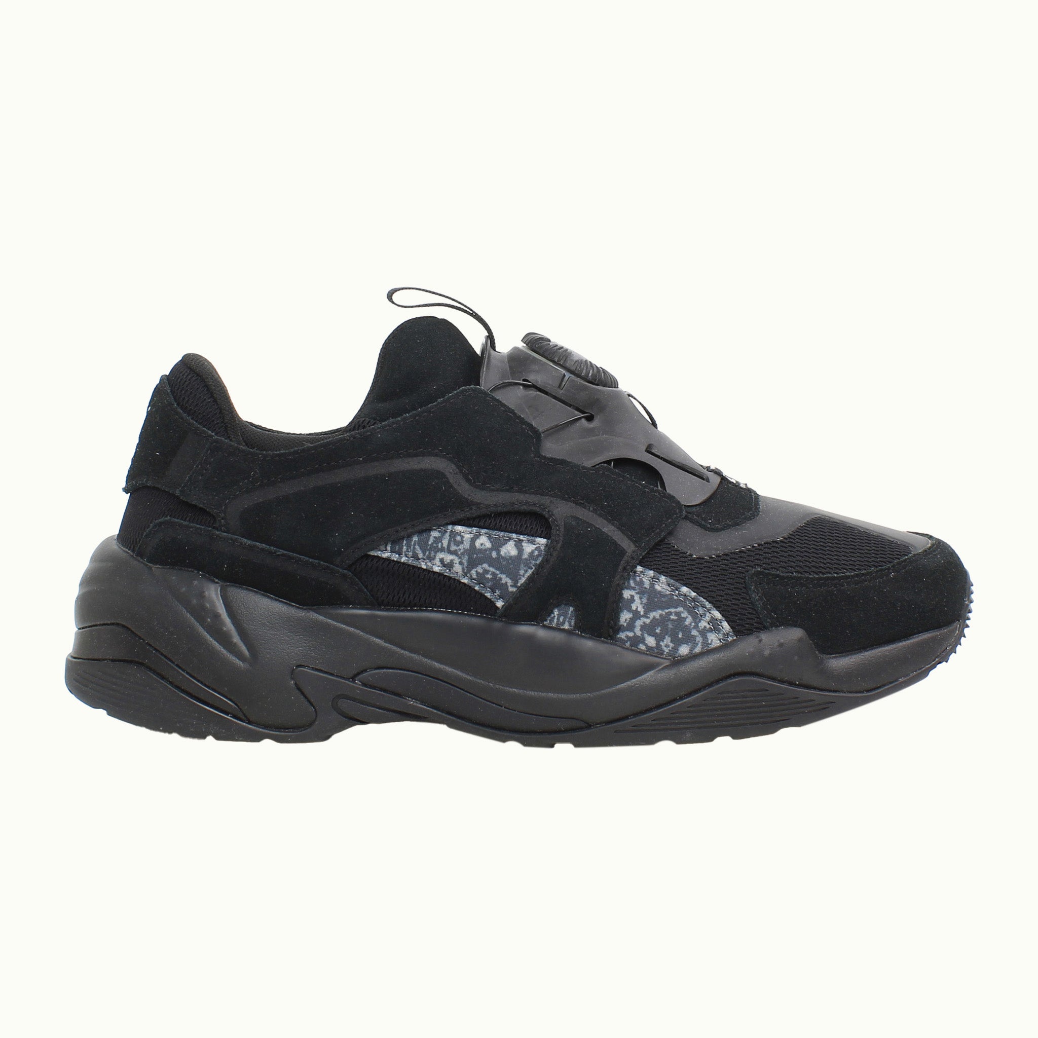 Puma Thunder Les Benjamins Mens Black Trainers NO BOX