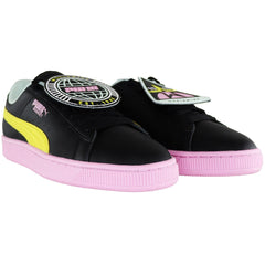 Puma Basket Badge TZ Womens Black Trainers