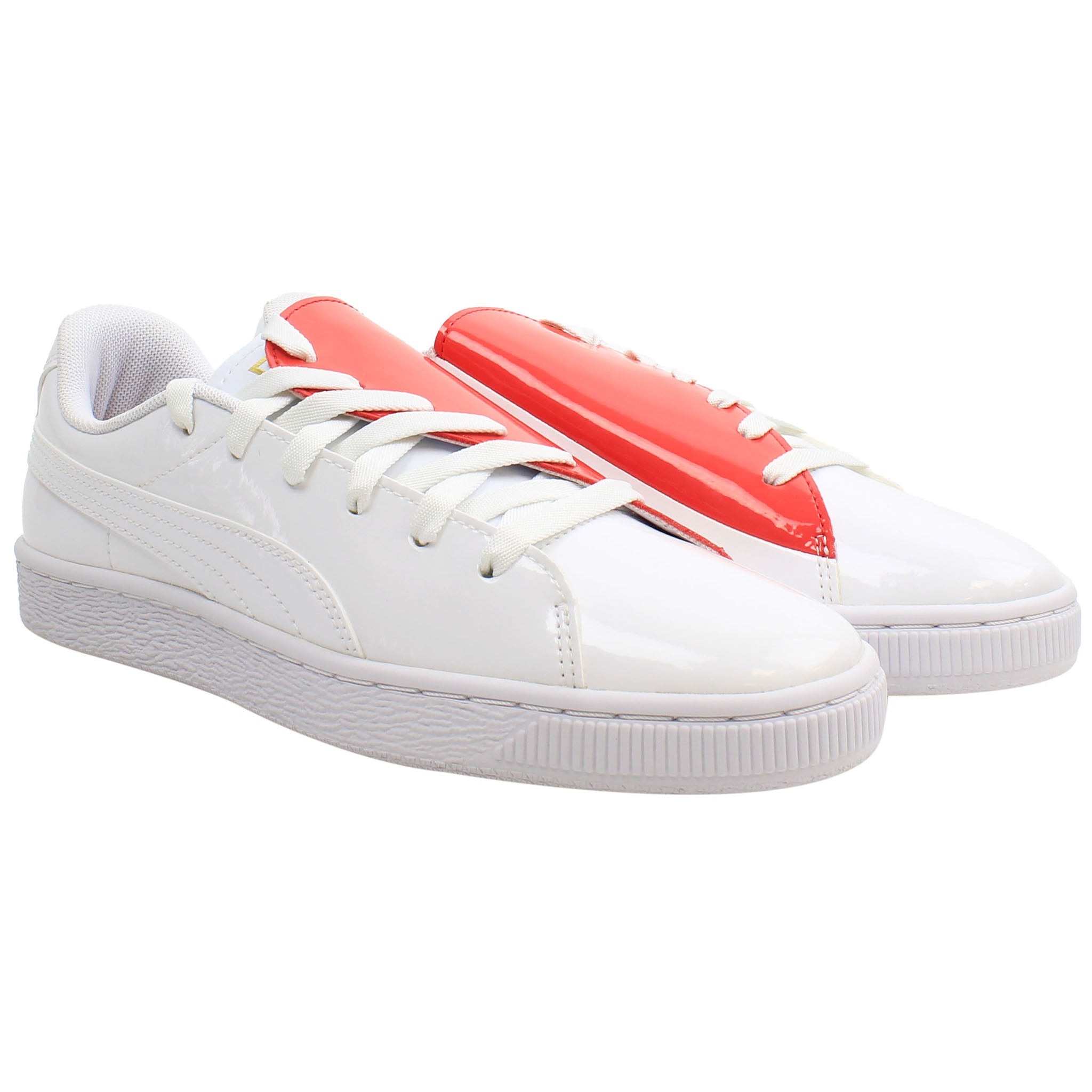 Puma Basket Crush Womens White Trainers