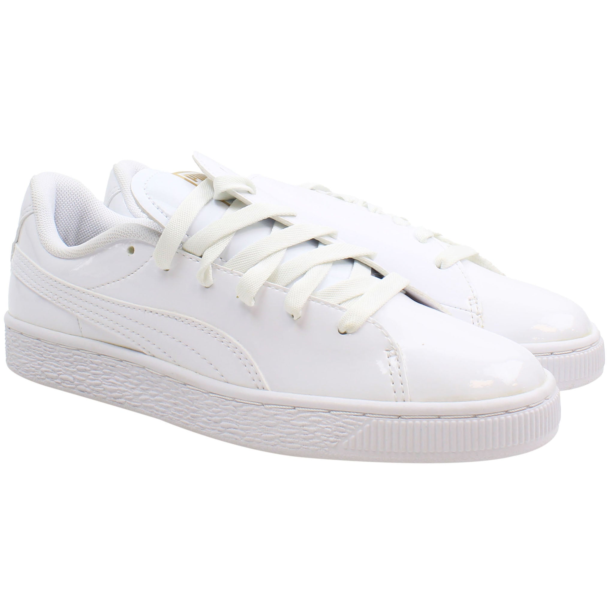 Puma Basket Crush Womens White Trainers